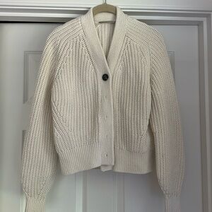 Everlane chunky knit cardigan
